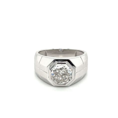 cartier men's solitaire rings